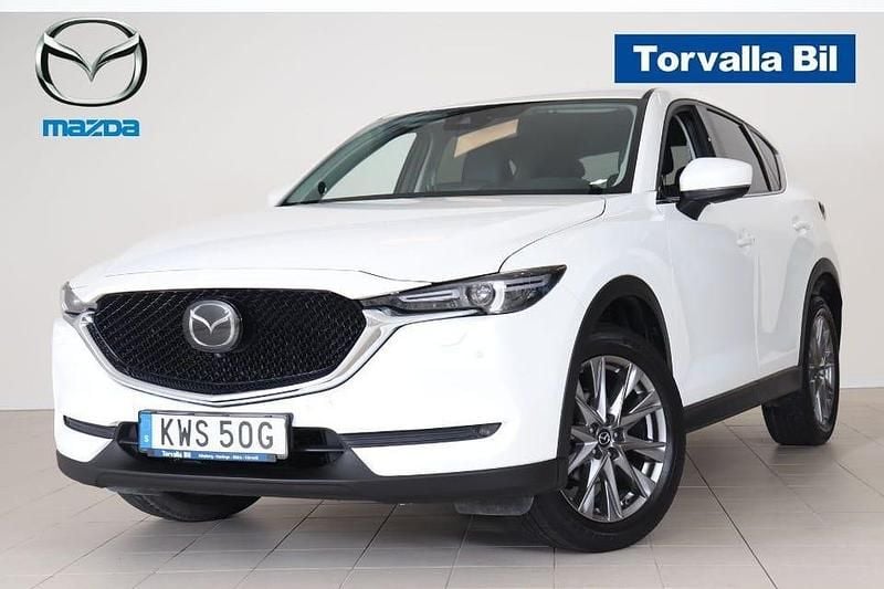 Vit Begagnad 2020 Mazda CX-5 Optimum SUV | 269 900 kr (Marknadspris) - Bild 1/4