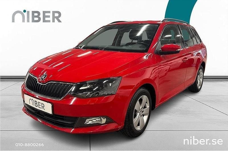 Röd Begagnad 2018 Skoda Fabia Style Kombi | 149 900 kr (Marknadspris) - Bild 1/4