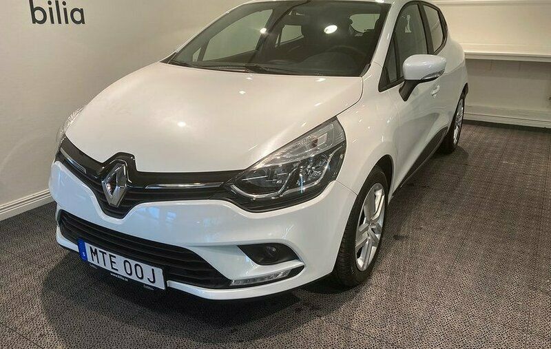 Vit Begagnad 2019 Renault Clio IV Zen Halvkombi | 109 000 kr (Bra pris) - Bild 1/4