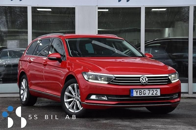 Röd Begagnad 2015 VW Passat GT Kombi | 169 900 kr (Bra pris) - Bild 1/3