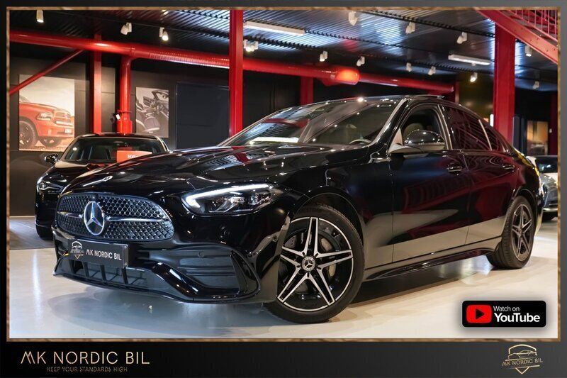 Begagnad 2024 Mercedes C200 AMG Sedan | 549 000 kr - Bild 1/4