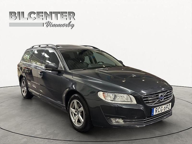 Grå Begagnad 2015 Volvo V70 Standard Kombi | 165 000 kr (Lite dyr) - Bild 1/4