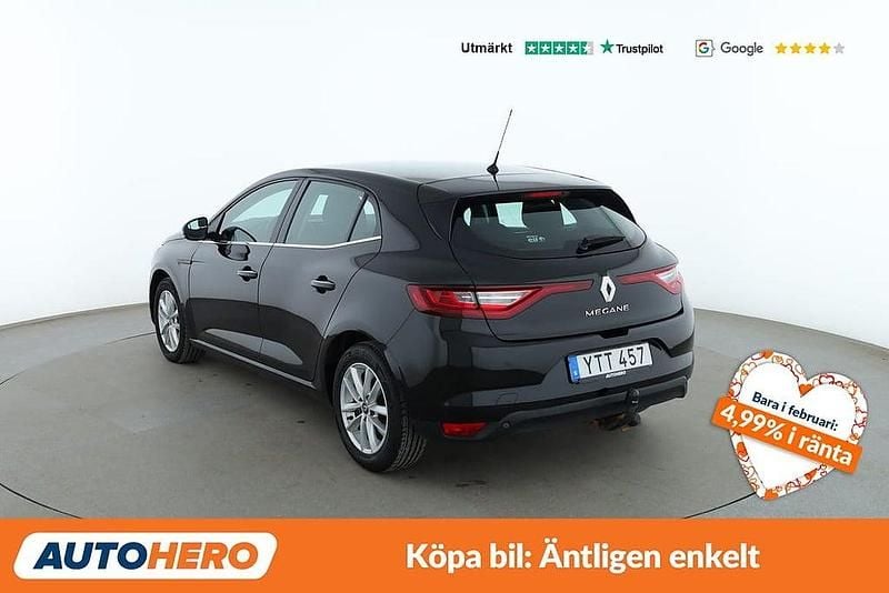 Begagnad Renault Mégane IV 133 HK (97 kW) 2017 Svart Halvkombi