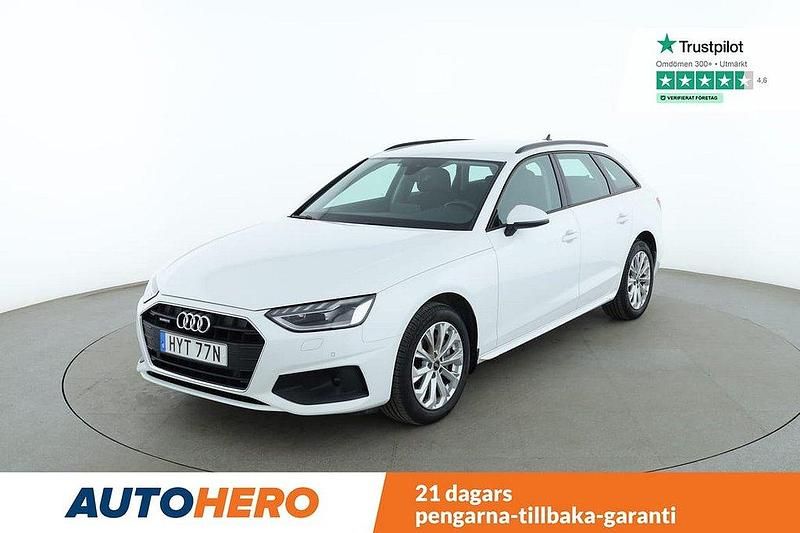 Vit Begagnad 2021 Audi A4 Kombi | 315 000 kr (Marknadspris) - Bild 1/4