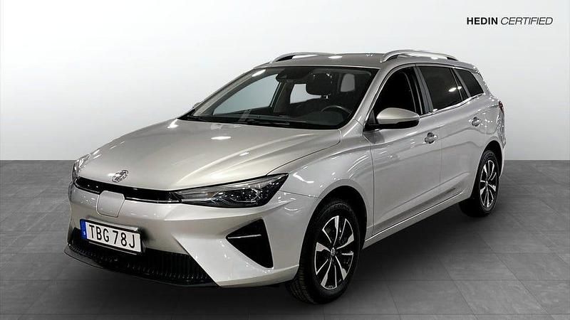 Silver Begagnad 2022 MG MG5 EV Comfort Kombi | 199 900 kr (Marknadspris) - Bild 1/4