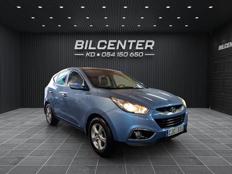 Ljusblå (blå) Begagnad 2012 Hyundai ix35 SUV | 79 900 kr (Marknadspris) - Bild 1/4