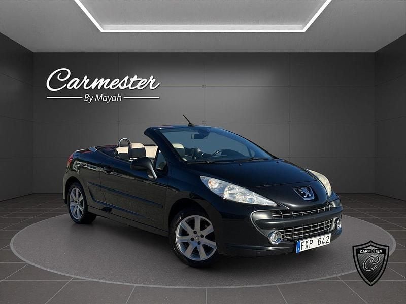 Svart Begagnad 2008 Peugeot 207 CC Cab | 49 990 kr (Lite dyr) - Bild 1/4