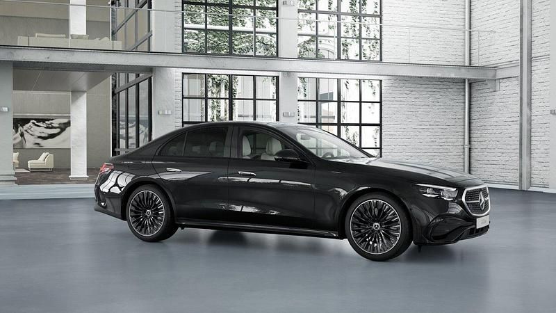 Svart Begagnad 2024 Mercedes E200 Sedan | 855 550 kr - Bild 1/4