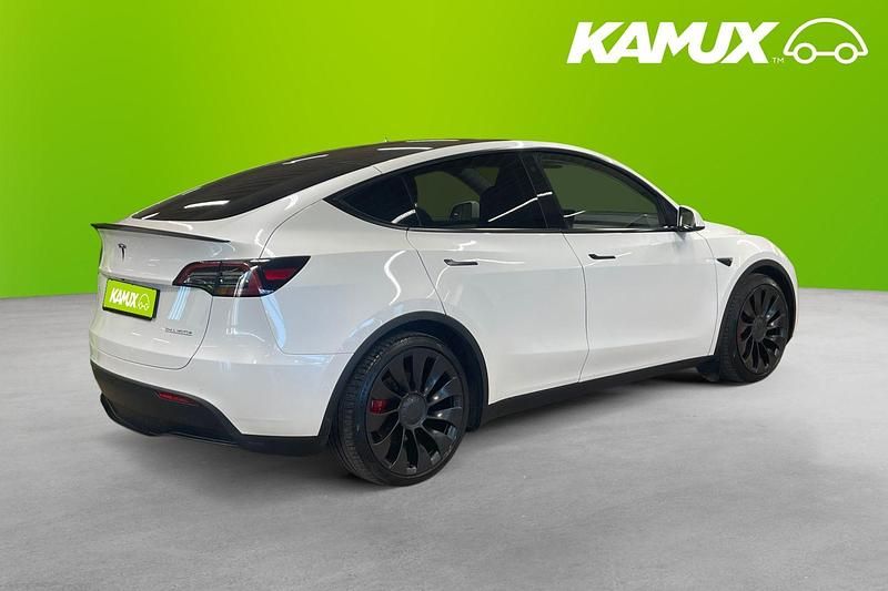 Begagnad Tesla Model Y Performance 392 kW (534 HK) 2022 Vit SUV