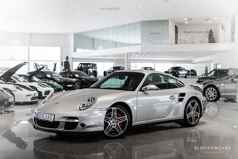 Grå Begagnad 2007 Porsche 997 Turbo Sportkupé | 995 000 kr - Bild 1/4