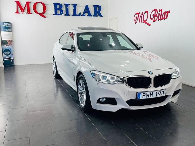 Vit Begagnad 2014 BMW 320 Gran Turismo M Sport Halvkombi | 194 900 kr (Lite dyr) - Bild 1/4