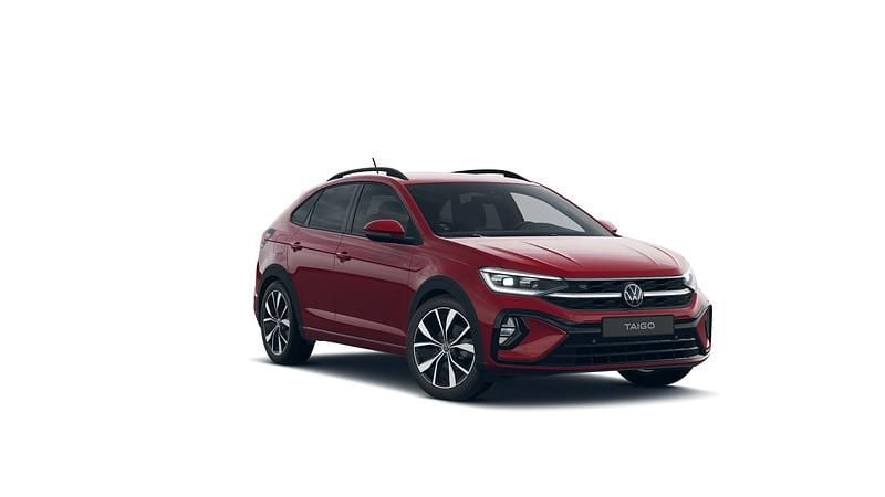 Svart Ny 2025 VW Taigo R-line SUV | 317 300 kr (Marknadspris) - Bild 1/4