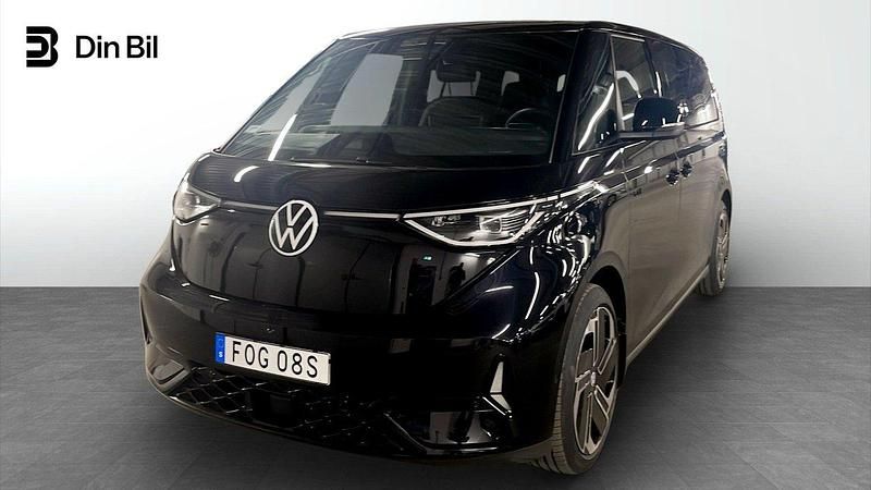 Ny VW ID. Buzz GTX 250 kW (340 HK) 2025 Svart Minibuss
