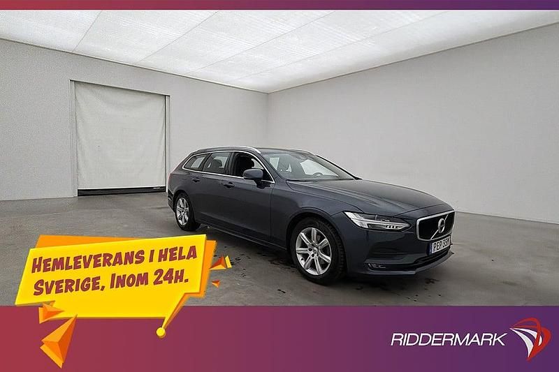 Blå Begagnad 2019 Volvo V90 Momentum Kombi | 258 900 kr (Marknadspris) - Bild 1/3