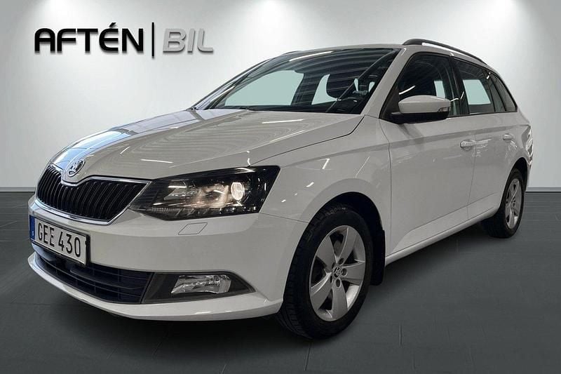 Vit Begagnad 2018 Skoda Fabia Kombi | 139 000 kr (Marknadspris) - Bild 1/3