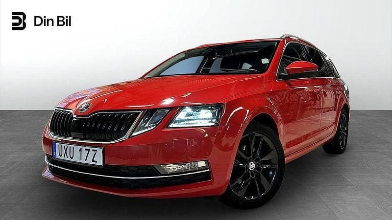 Röd Begagnad 2019 Skoda Octavia Style Kombi | 189 900 kr (Marknadspris) - Bild 1/4
