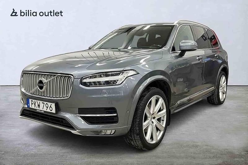 Grå Begagnad 2018 Volvo XC90 SUV | 379 900 kr (Dyr) - Bild 1/1