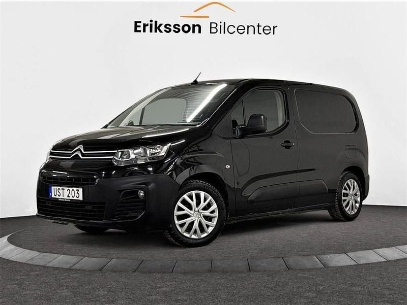 Svart Begagnad 2018 Citroën Berlingo Minibuss | 94 900 kr (Superpris) - Bild 1/4