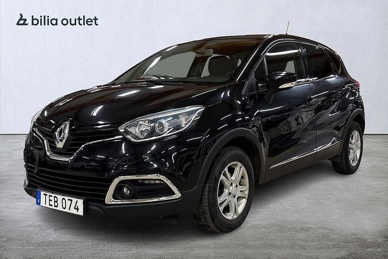 Svart Begagnad 2015 Renault Captur Dynamique SUV | 84 900 kr (Marknadspris) - Bild 1/3