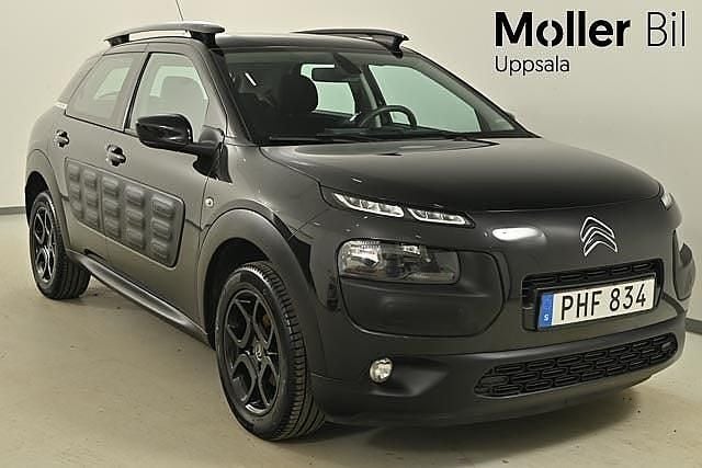 Svart Begagnad 2017 Citroën C4 Cactus Halvkombi | 99 900 kr (Lite dyr) - Bild 1/4