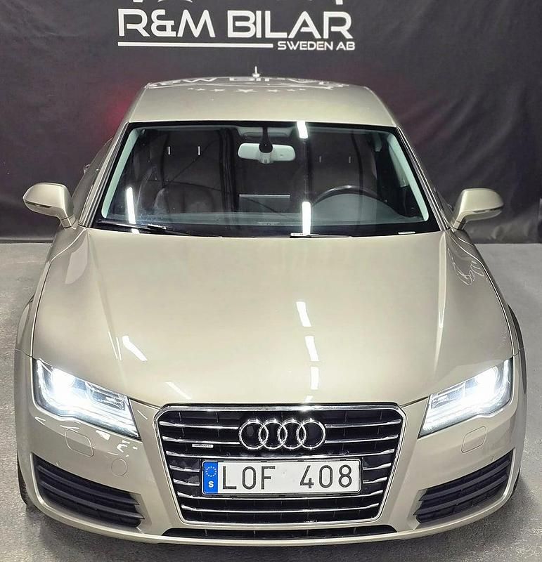 Begagnad Audi A7 245 HK (180 kW) 2011 Ljusbrun Halvkombi