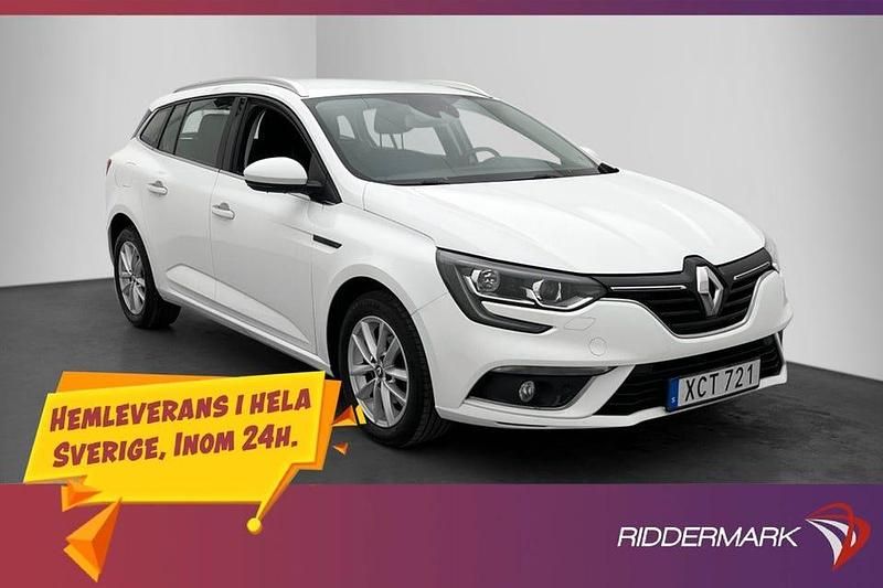 Vit Begagnad 2019 Renault Mégane GrandTour Zen Kombi | 119 800 kr (Marknadspris) - Bild 1/3