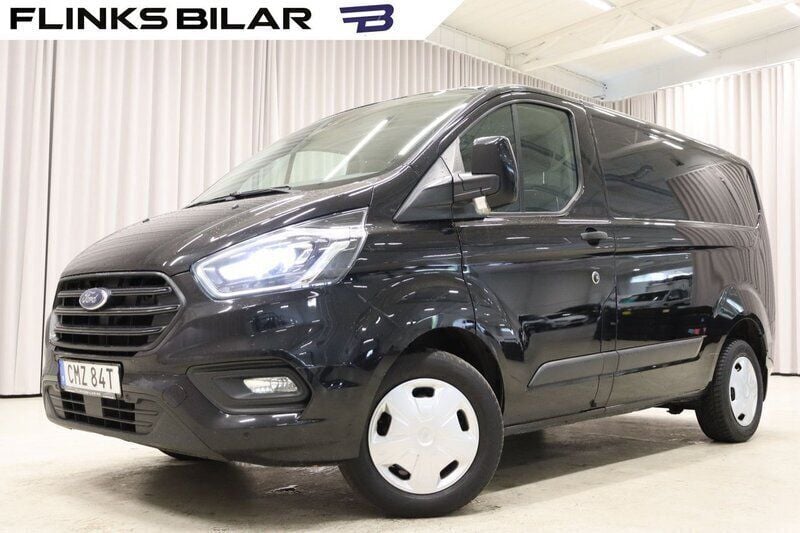 Svart Begagnad 2020 Ford Transit Custom Van | 169 900 kr (Bra pris) - Bild 1/4
