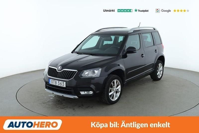 Begagnad Skoda Yeti Elegance 141 HK (103 kW) 2014 Svart SUV
