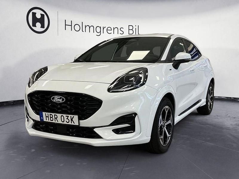 Vit Begagnad 2024 Ford Puma ST-Line SUV | 264 000 kr (Lite dyr) - Bild 1/4