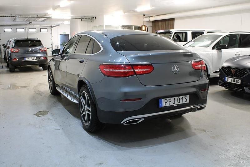 Begagnad Mercedes GLC220 AMG 170 HK (125 kW) 2017 Grå Sportkupé