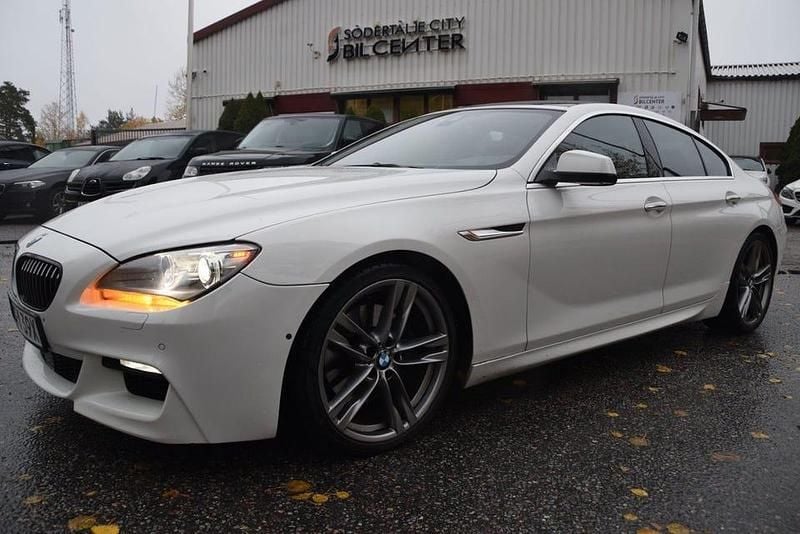 Vit Begagnad 2013 BMW 650 M Sport Sportkupé | 379 900 kr - Bild 1/4