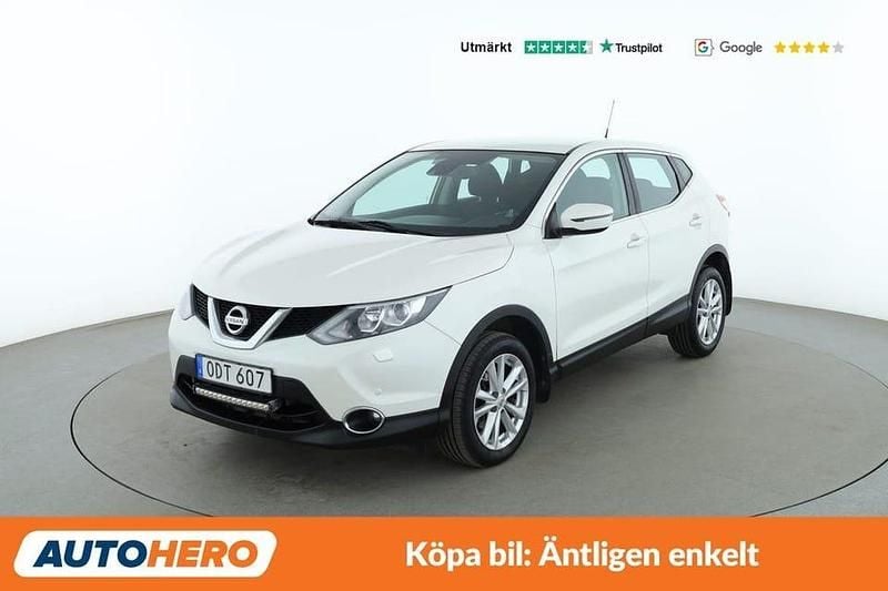 Vit Begagnad 2016 Nissan Qashqai Acenta SUV | 113 000 kr (Bra pris) - Bild 1/4