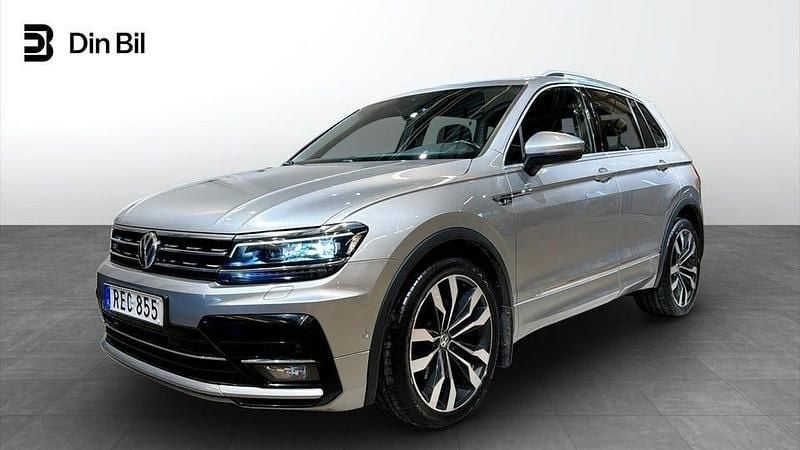 Begagnad VW Tiguan Executive 190 HK (139 kW) 2018 Grå SUV