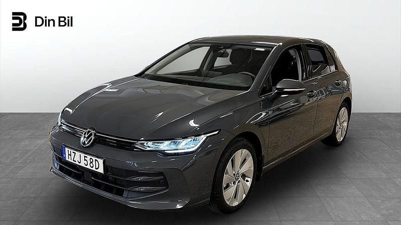 Begagnad VW Golf VIII Edition 150 HK (110 kW) 2024 Mörkgrå Halvkombi