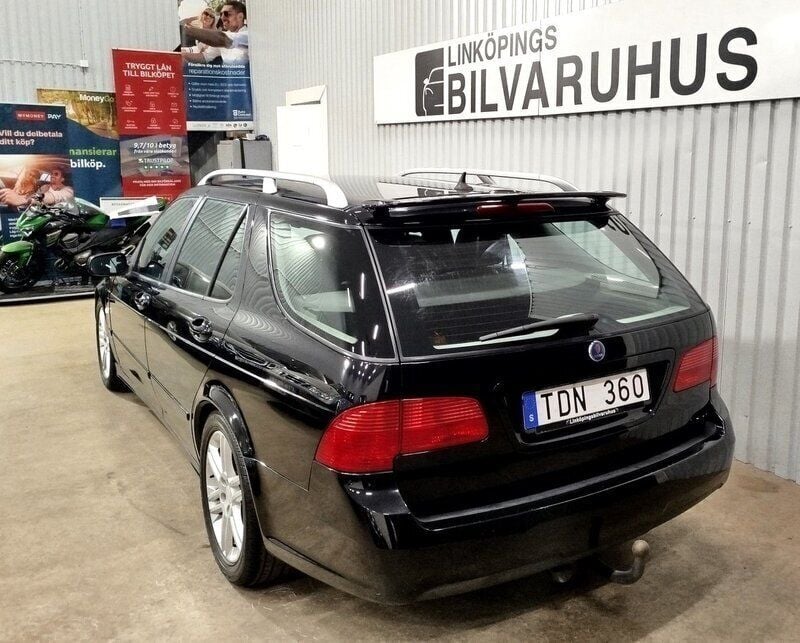Begagnad Saab 9-5 Vector 185 HK (136 kW) 2007 Svart Kombi