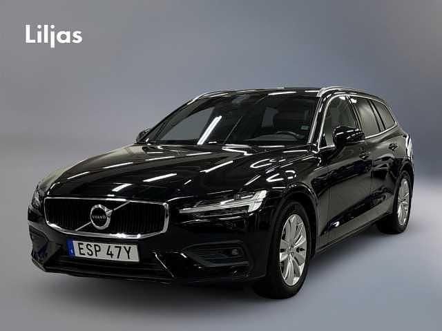 Svart Begagnad 2019 Volvo V60 Momentum Kombi | 309 000 kr (Bra pris) - Bild 1/4