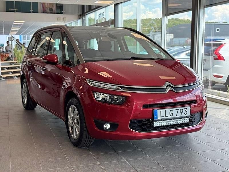Röd Begagnad 2014 Citroën Grand C4 Picasso Minibuss | 74 900 kr (Superpris) - Bild 1/4