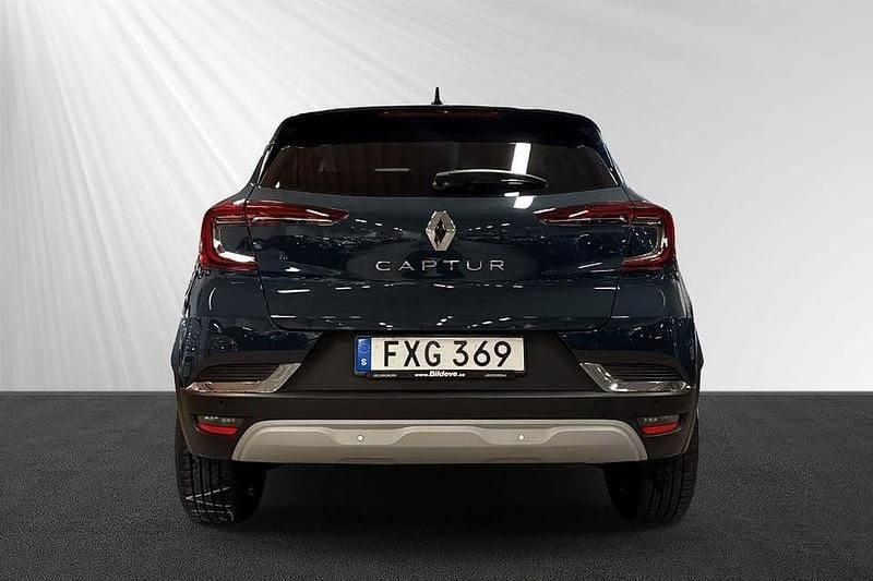 Begagnad Renault Captur Techno 91 HK (66 kW) 2022 Blå SUV