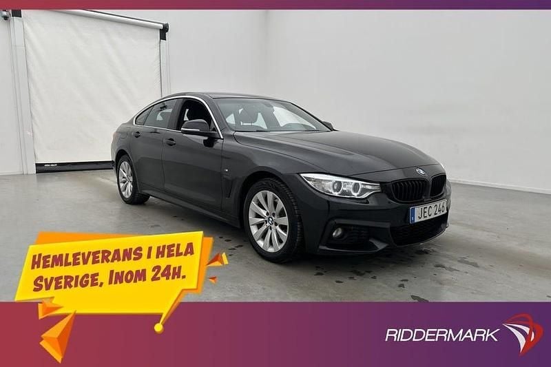 Begagnad BMW 420 Gran Coupé M Sport 190 HK (139 kW) 2016 Svart Sportkupé