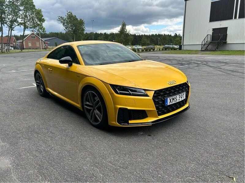 Gul Begagnad 2019 Audi TT S-Line Sportkupé | 319 000 kr (Marknadspris) - Bild 1/4