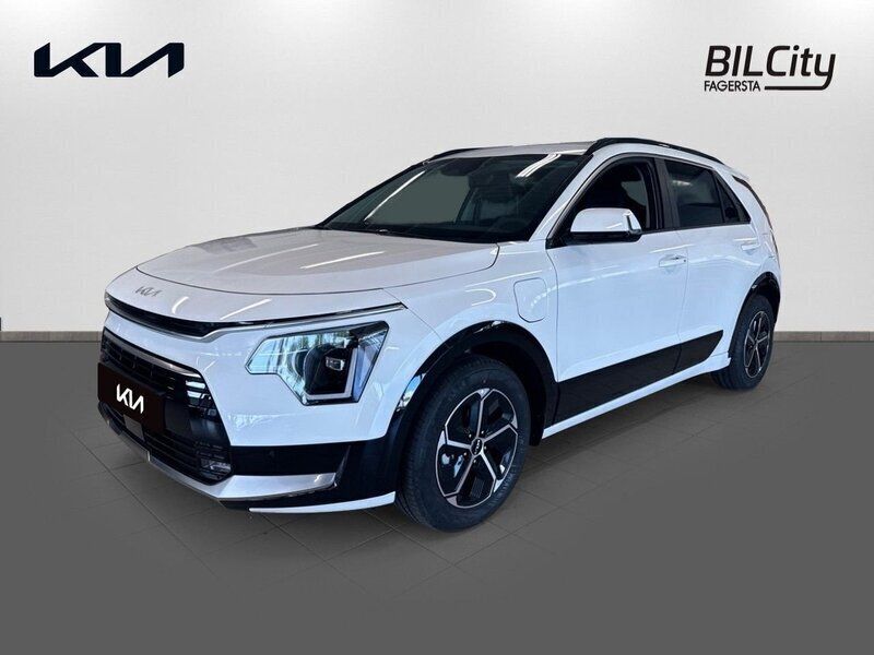 Vit (snow white pearl (swp)) Ny 2024 Kia Niro Advance SUV | 413 376 kr - Bild 1/4