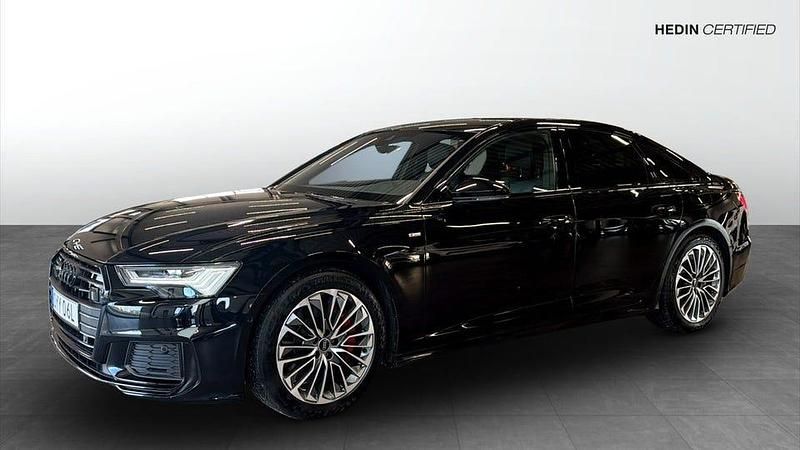 Svart Begagnad 2022 Audi A6 S-Line Sedan | 519 900 kr (Lite dyr) - Bild 1/4