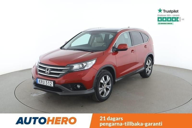 Röd Begagnad 2014 Honda CR-V Executive SUV | 209 000 kr (Marknadspris) - Bild 1/4