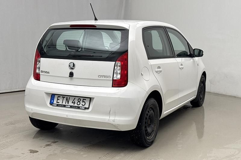 Begagnad Skoda Citigo 60 HK (44 kW) 2015 Vit Halvkombi