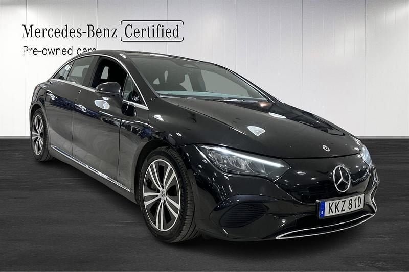 Begagnad Mercedes EQE350 214 kW (292 HK) 2022 Svart Sedan