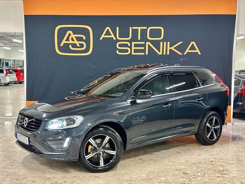 Grå Begagnad 2017 Volvo XC60 R-Design SUV | 199 900 kr (Dyr) - Bild 1/4