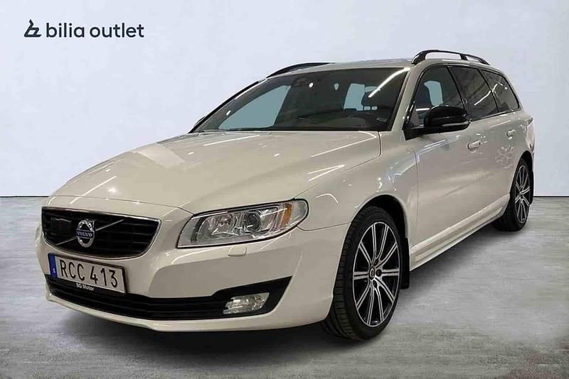 Vit Begagnad 2016 Volvo V70 Kombi | 154 000 kr - Bild 1/1