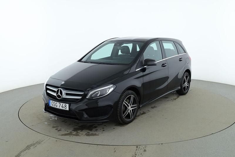 Begagnad Mercedes B180 AMG line 110 HK (80 kW) 2016 Svart Minibuss