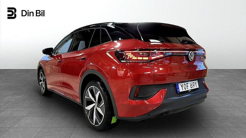 Begagnad VW ID.4 GTX 219 kW (299 HK) 2022 Mörkröd SUV