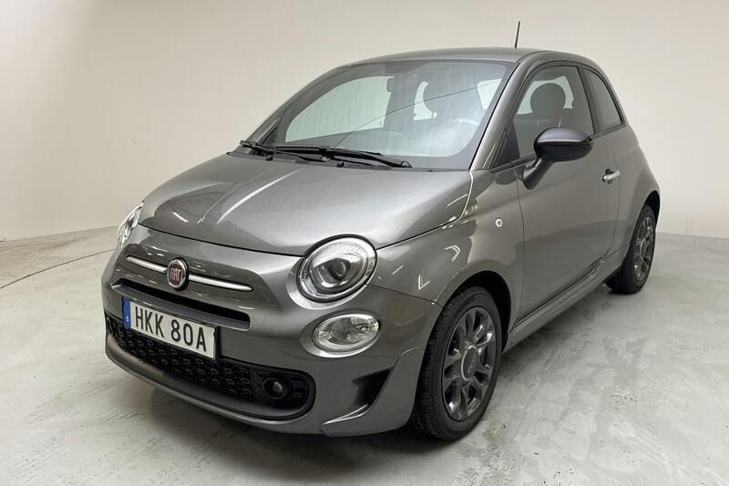 Grå Begagnad 2022 Fiat 500 | 114 900 kr - Bild 1/4